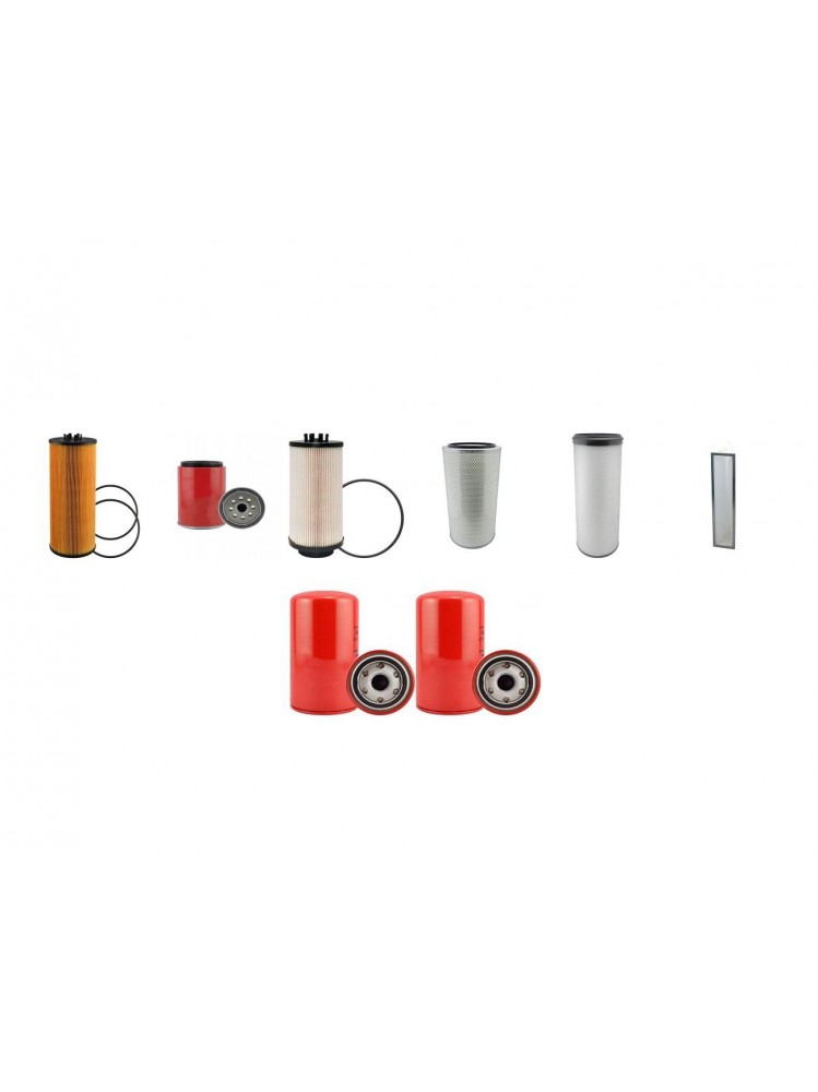 CLAAS JAGUAR 850 Filter Service Kit with Mercedes Om502La Eng SN 49200011-2008-