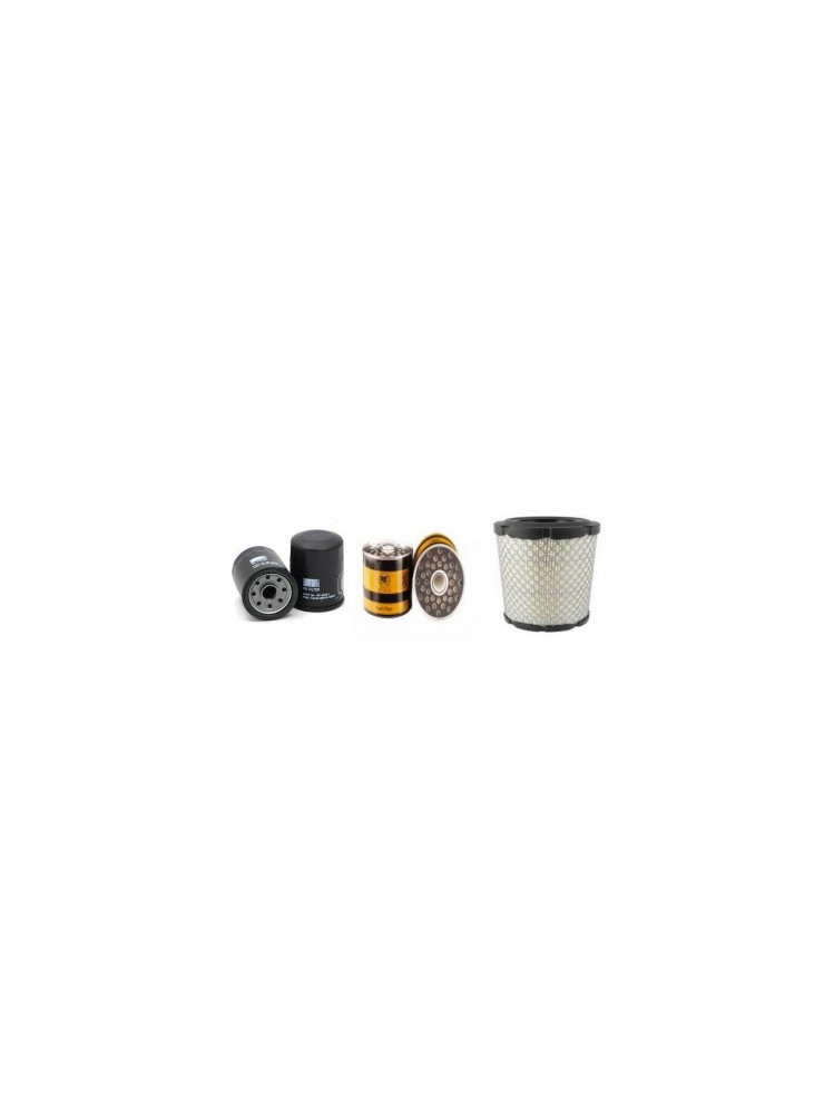 JCB Groundhog 6x4 Filter Service Kit Perkins Engine Air, Oil, Fuel Filters