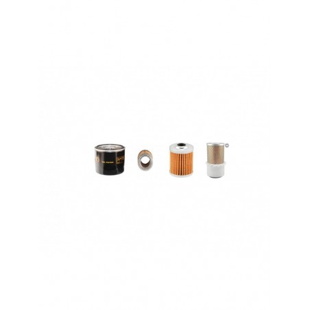HANIX H26C Filter Service Kit Air Oil Fuel Filters w/Mitsubishi S3L2Y231NSA Eng.