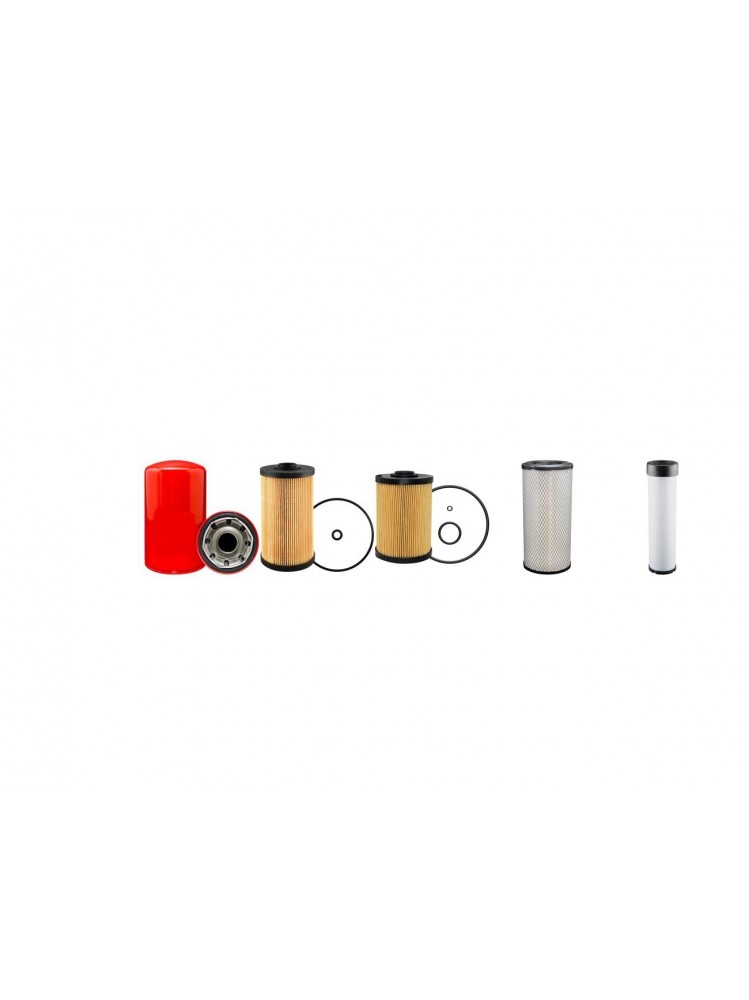 CASE CX 130 D Filter Service Kit Air Oil Fuel Filters     YR  2017-