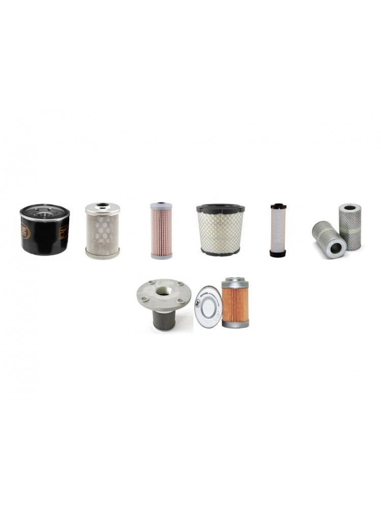 Hitachi ZX19U-5 Excavator Filter Kit