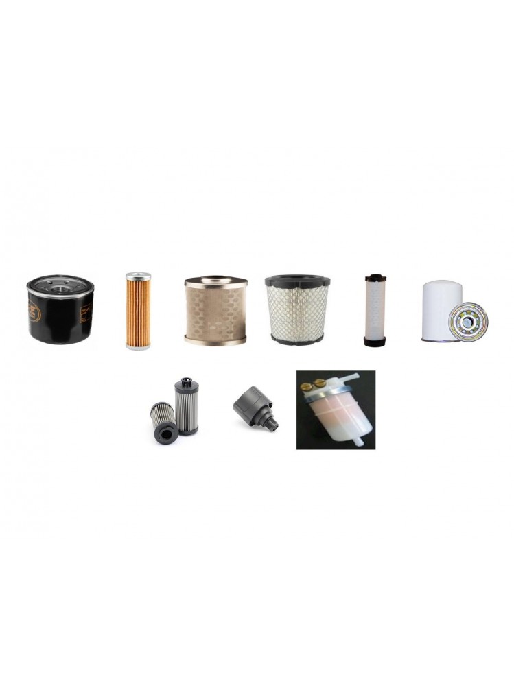 Volvo EC20D Excavator Filter Kit