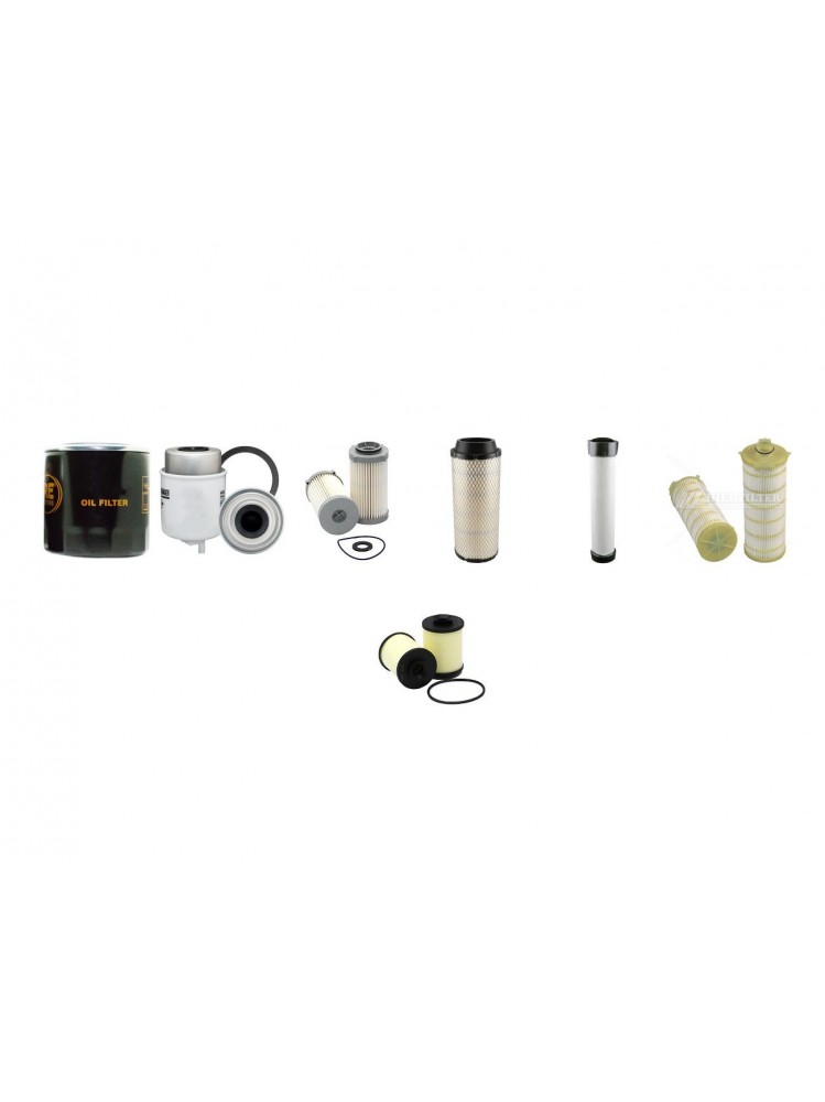 CAT 305 E2 Filter Service Kit w/CAT C2.4 Eng. SN  H5M1-