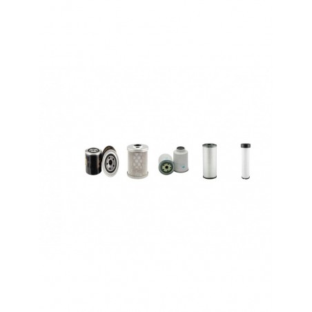 KUBOTA R085 Filter Service Kit Air Oil Fuel Filters w/Kubota V2607 Eng.