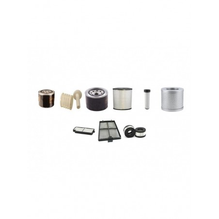 KOMATSU PC55MR5 Filter Service Kit w/KOMATSU 4D88E-6 Eng. YR 2018