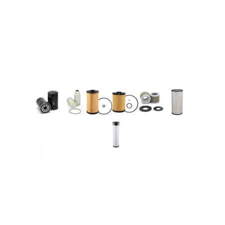 HITACHI ZX135US-5B Filter Service Kit Air Oil Fuel Filters w/Isuzu 4JJ1X-Z5A-03 Eng. YR 2014-