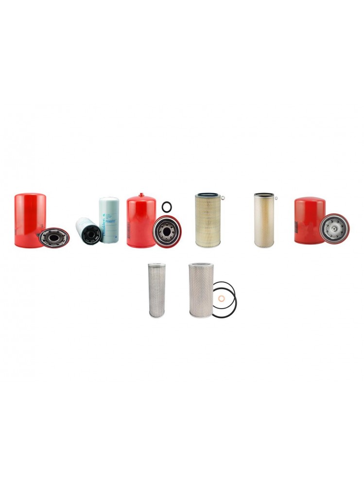 CLAAS 125 C Filter Service Kit w/Cummins N855C-235 Eng.
