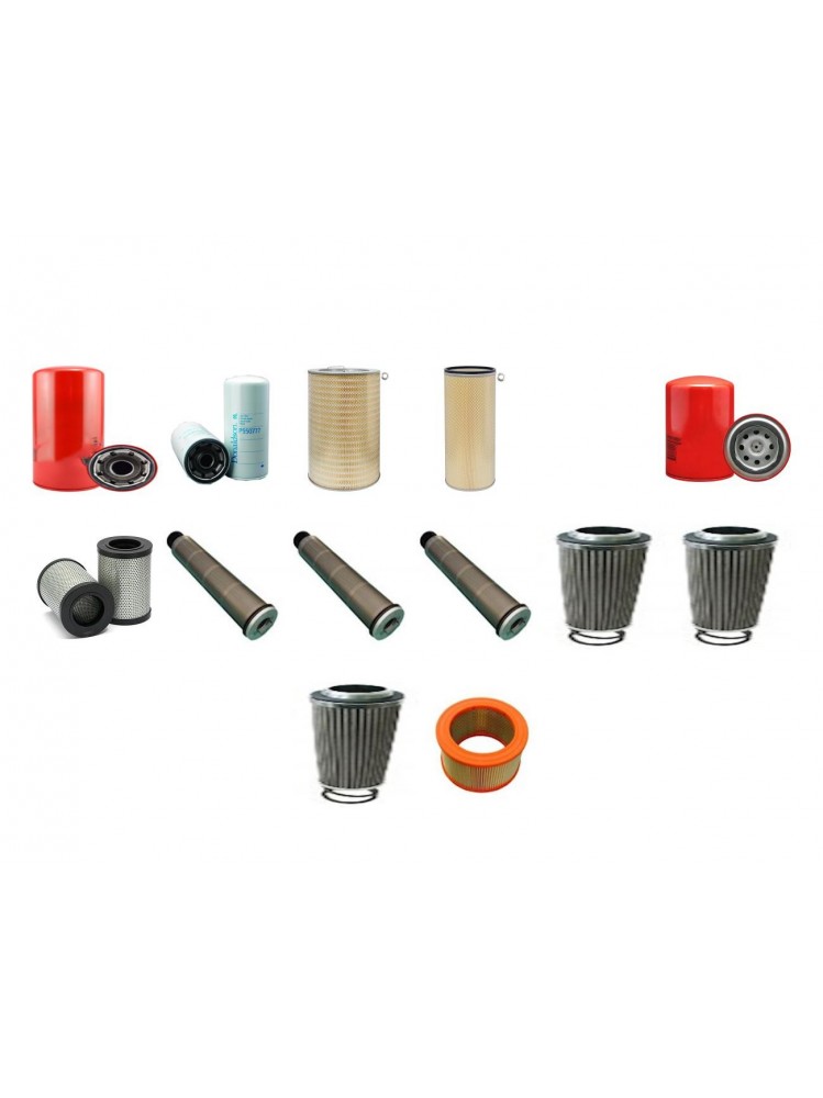 DEMAG H 95 Filter Service Kit w/Cummins KTA19C Eng.