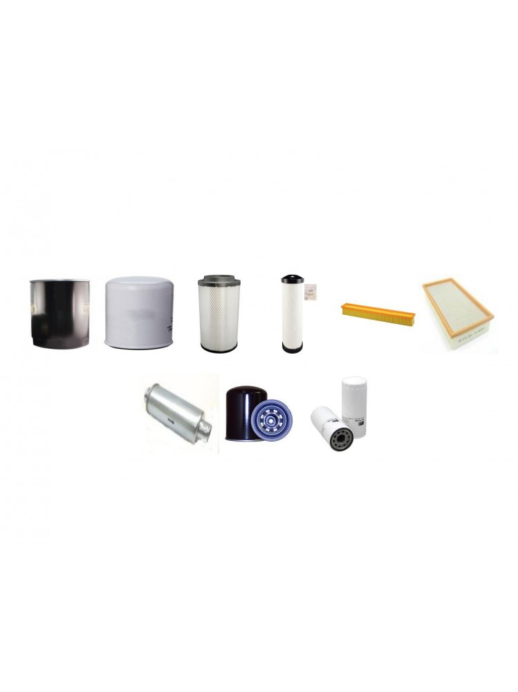 DEUTZ 200 AGROTRON MK I/II Filter Service Kit w/Deutz BF6M1013EC Eng.   YR  1.98- 200 CH