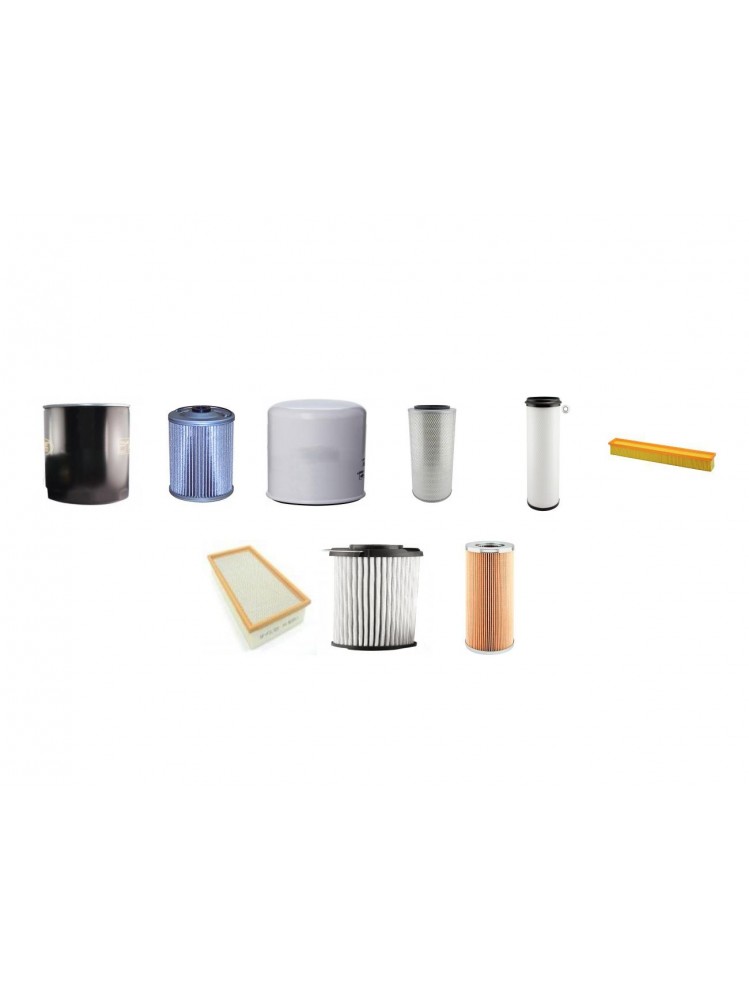 DEUTZ 210 AGROTRON Filter Service Kit w/Deutz BF6M2012 Eng.   YR  01.99-12.03