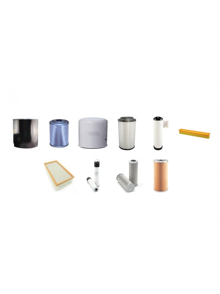 DEUTZ 230 AGROTRON MK III Filter Service Kit w/Deutz  Eng.   YR  04.01-12.03