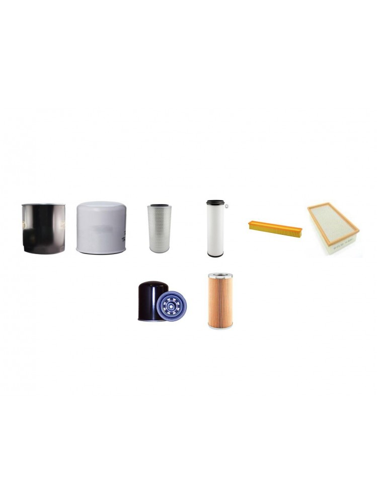 DEUTZ 260 AGROTRON MK I/II Filter Service Kit w/Deutz BF6M1013FC Eng.   YR  1.98- 260 CH