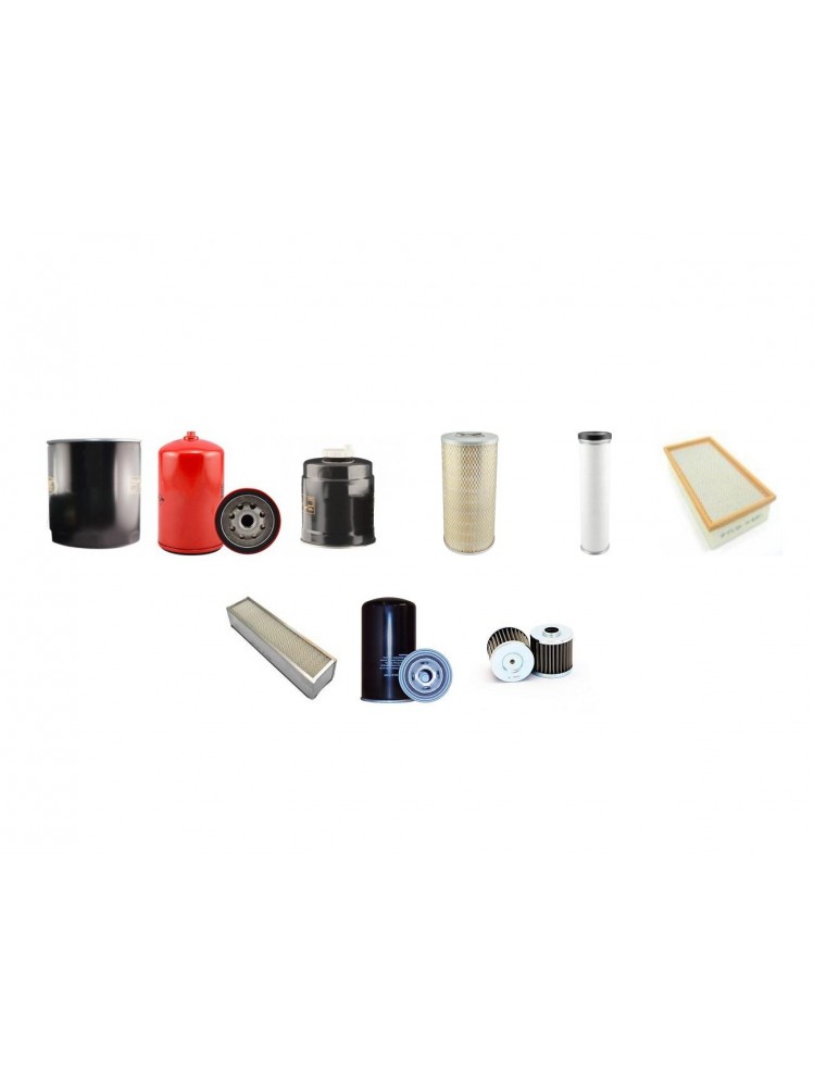 DEUTZ 6.11 AGROSTAR Filter Service Kit w/Deutz F6L912/913 Eng.   YR  01.89-12.99