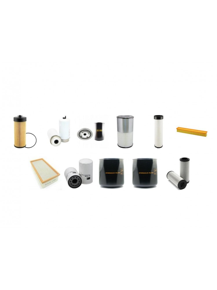 DEUTZ 610 M AGROTRON TIER III Filter Service Kit w/Deutz TCD2012L06-4V Eng.   YR  2009-