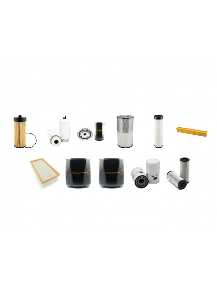 DEUTZ 620 M AGROTRON Filter Service Kit w/Deutz  Eng.   YR  2008 204 CH