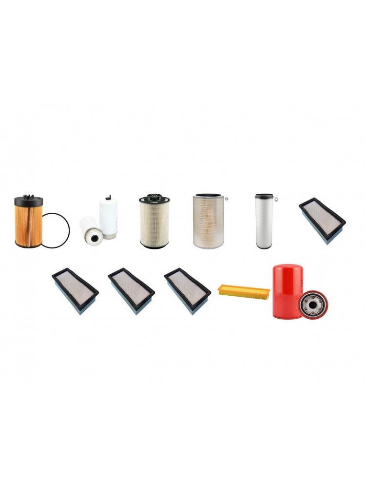 DEUTZ 6090 HTS Filter Service Kit w/Deutz TCD7.8L6 Eng.   YR  2013