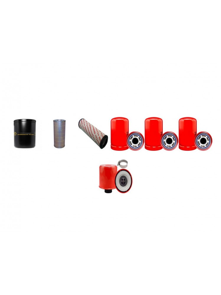 DEWULF R 4000 MEGA Filter Service Kit w/Deutz  Eng.   YR  2003-