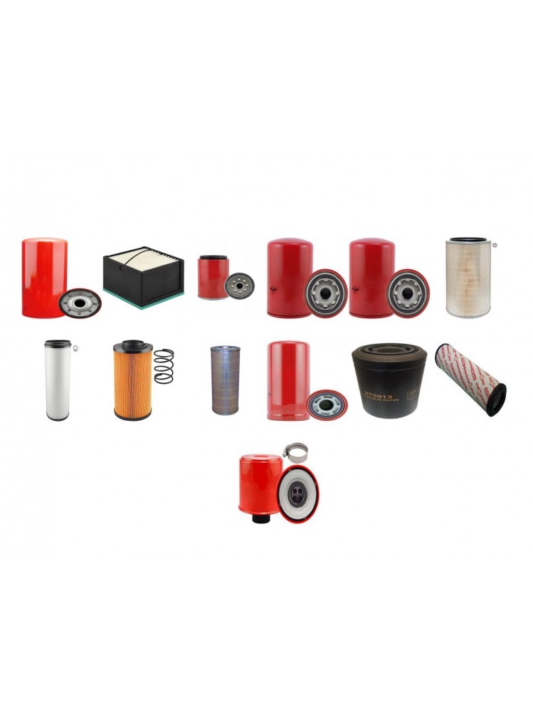 DEWULF RPL 3060 Filter Service Kit w/SCANIA DC12.58A Eng.   YR  2009