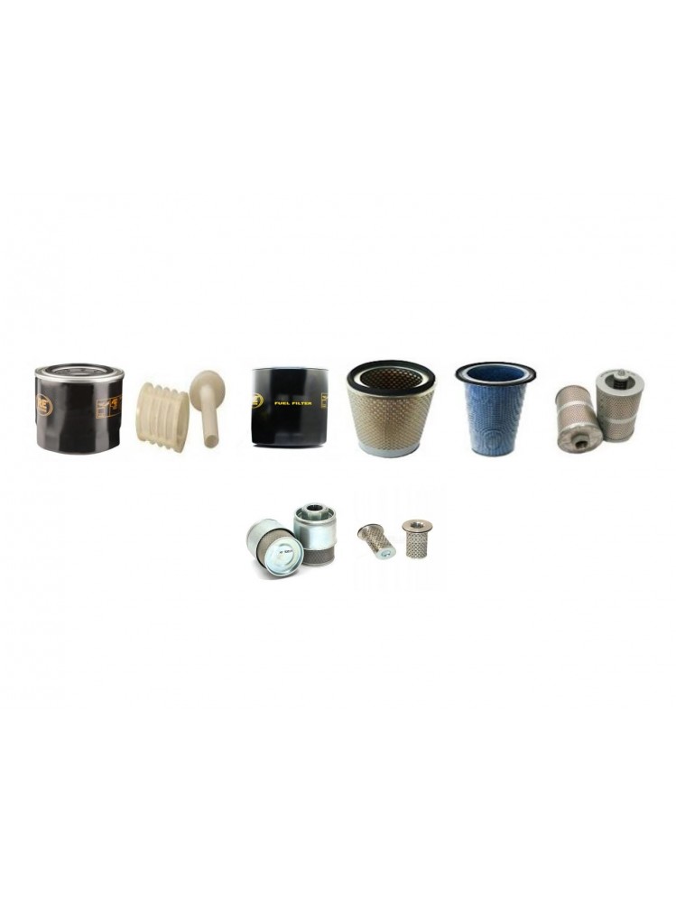 DOOSAN D 30 GX Filter Service Kit w/Yanmar 4TNE98 Eng.   YR  2008-