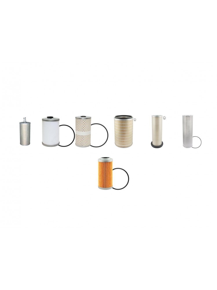 DOOSAN SOLAR 280 Filter Service Kit w/Daewoo  Eng.