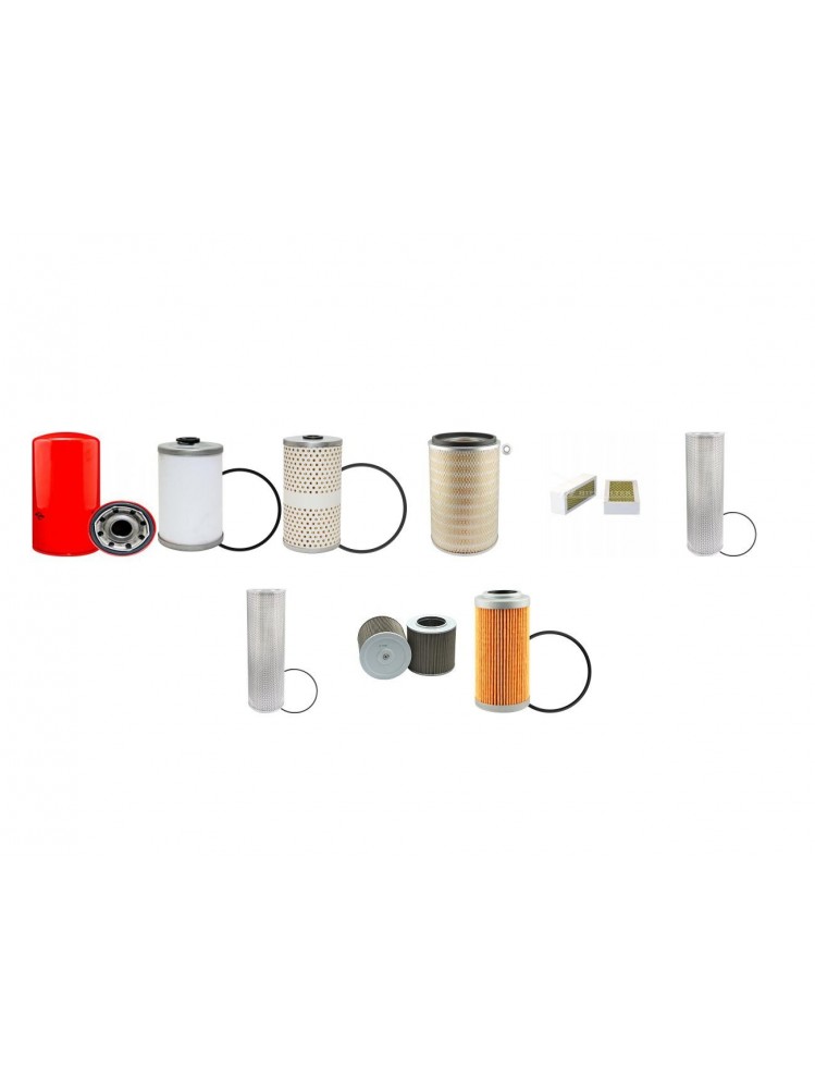 DOOSAN SOLAR 330 III Filter Service Kit w/Daewoo D2266T Eng.