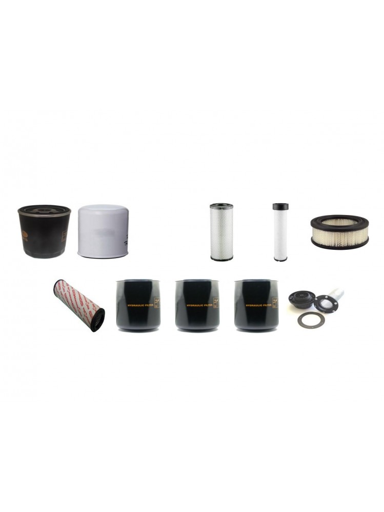 EUROLINERS TRASSAR 8 Filter Service Kit w/Lombardini  Eng.