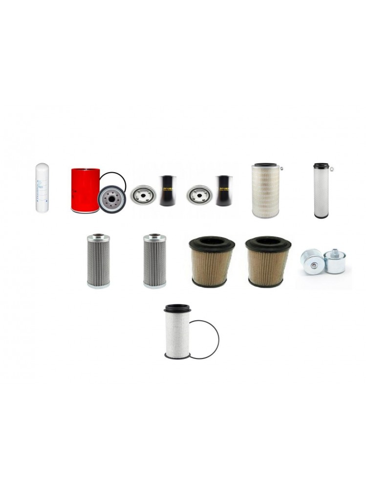 EVRARD-HARDI-HARDI 3000 ALPHA VARITRACK EASY DRIVE Filter Service Kit w/Deutz TCD Eng.   YR  2014-