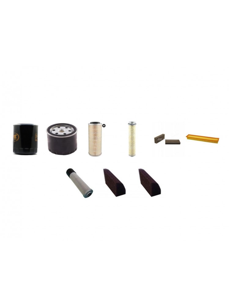 FENDT 250 V/VA FARMER Filter Service Kit w/Deutz F3L913 Eng.   YR  1.96-02.03 50 CH