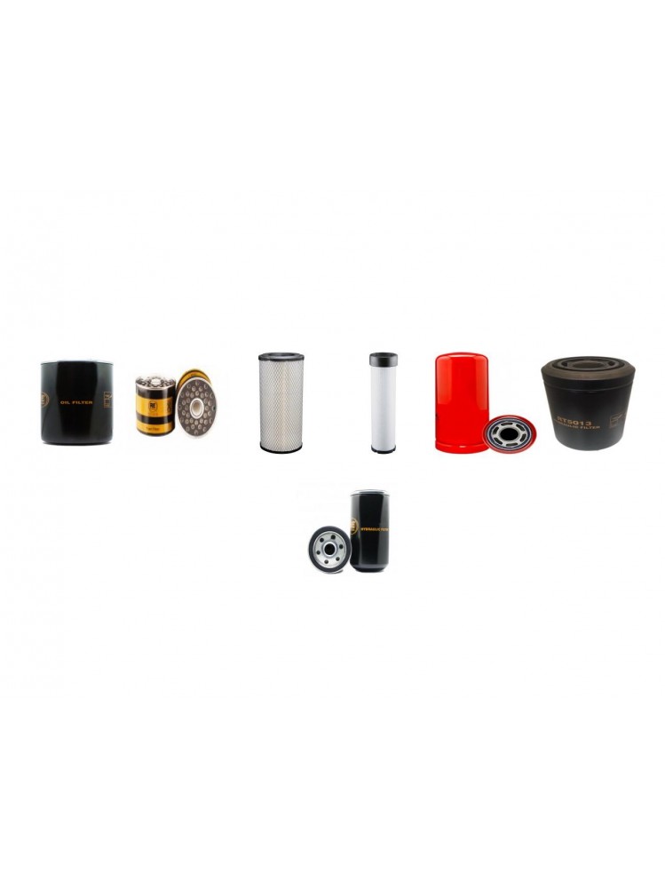 FERMEC 860 COBRA Filter Service Kit w/Perkins 1004.4T Eng.     96 CH