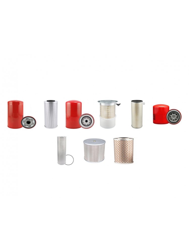 HITACHI FH 220/LC Filter Service Kit w/Iveco AIFO 8365T Eng.