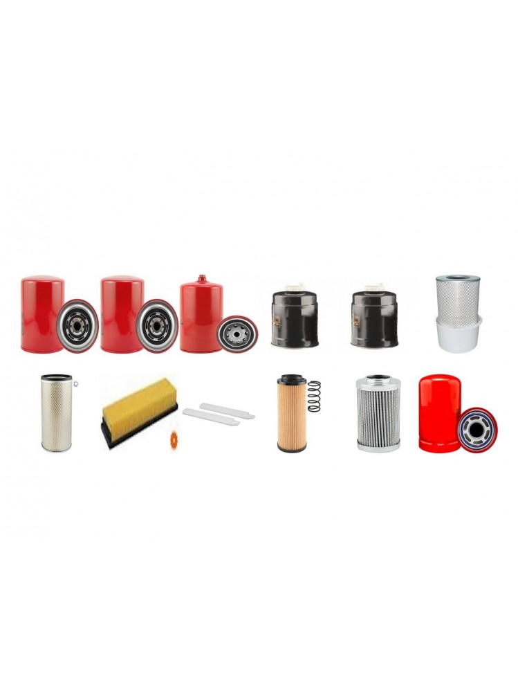 HITACHI W 130 Filter Service Kit w/Fiat Iveco 8065.25.291 Eng. SN  605101-