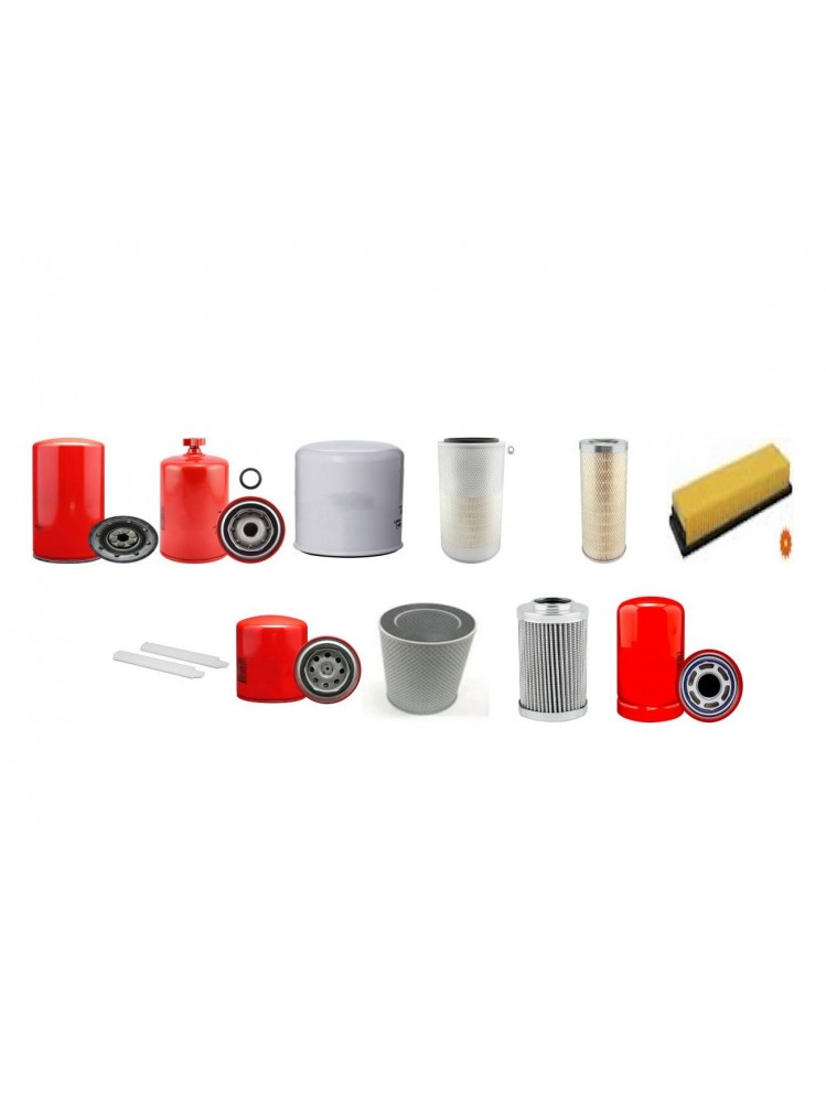 HITACHI W 230 Filter Service Kit w/Cummins 6CTA8.3 Eng. SN  480101-