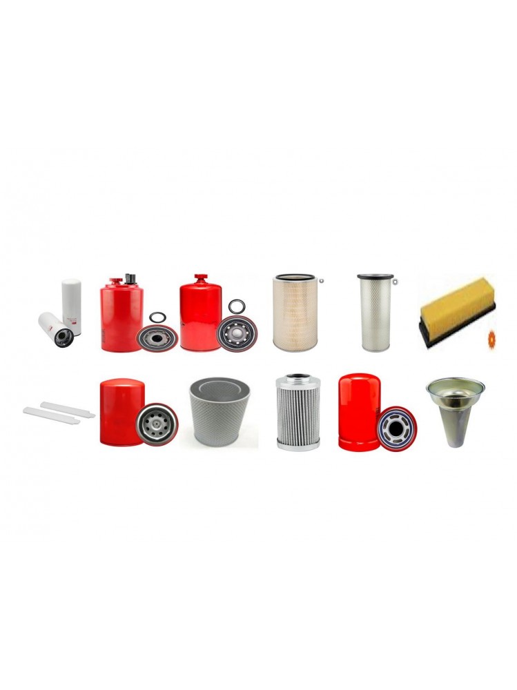 FIAT KOBELCO W 270 EVOLUTION Filter Service Kit w/Cummins QSM11 Eng.   YR  01.02-12.04