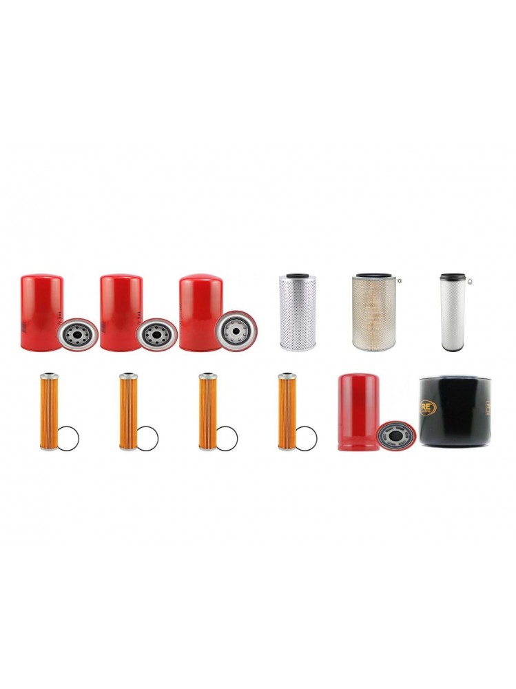 FRANQUET DEBARDEUSE BETTERAVES Filter Service Kit w/IVECO  Eng.   YR  1994