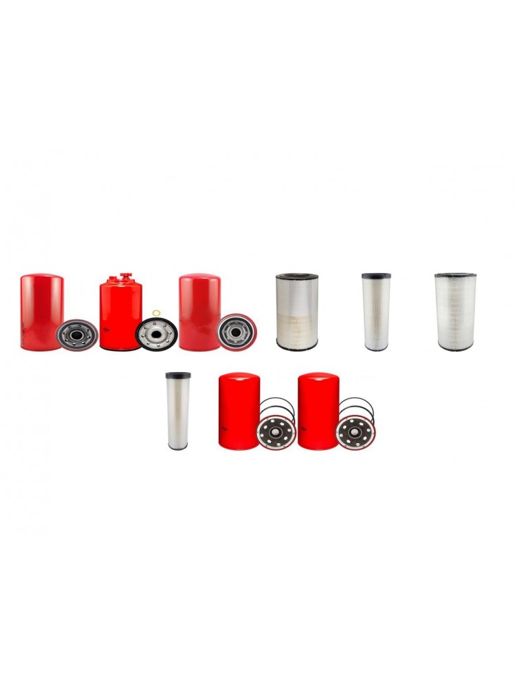 FURUKAWA HCR 1500 ED II Filter Service Kit w/CAT C9 Eng.   YR  2009-