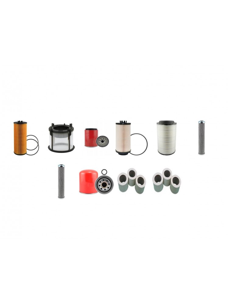 GROVE GMK 3050-1 Filter Service Kit w/MERCEDES OM501LA Eng. SN  9021- YR  2009-  V1/V2-V8