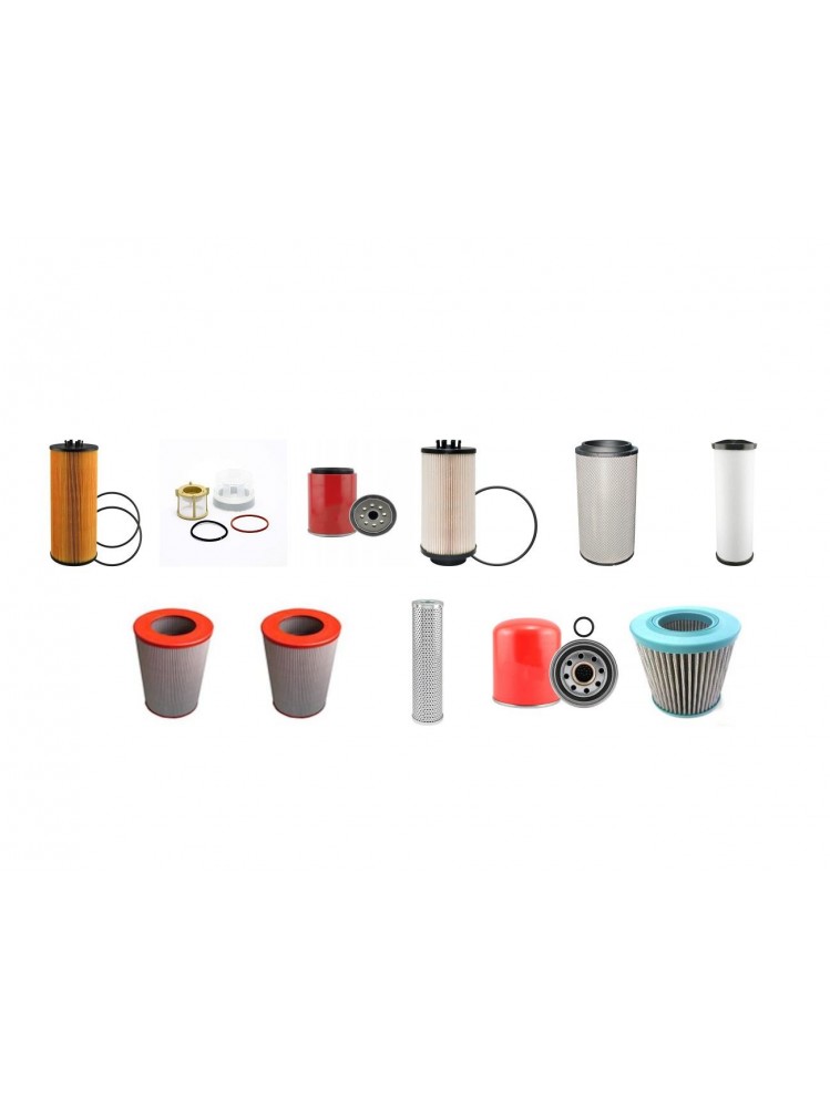 GROVE GMK 4075 Filter Service Kit w/MERCEDES OM501LA Eng. SN  4075-9001- YR  03.01- 430 CH V0-V6