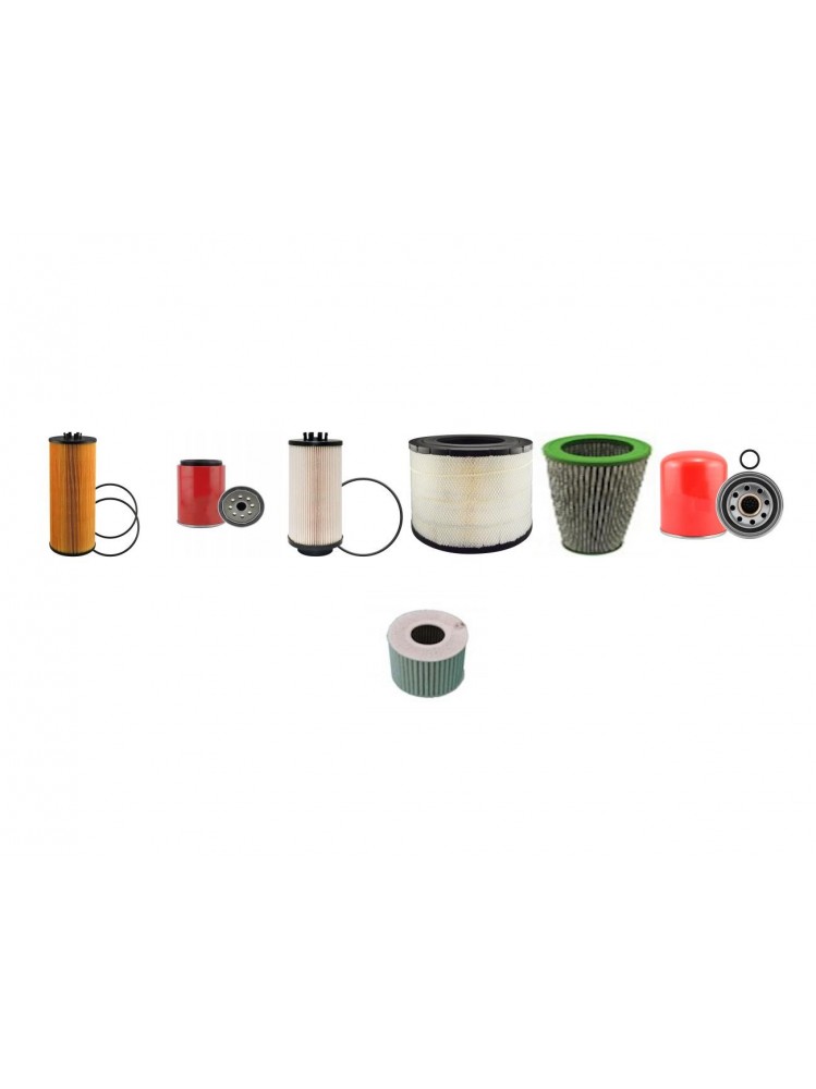 GROVE GMK 5110 Filter Service Kit w/MERCEDES OM502LA Eng. SN  5110-4001-    V0/V1/V2/V3/V4