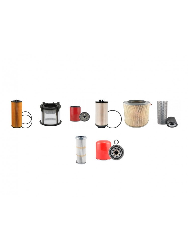 GROVE GMK 5200 V0/V1 Filter Service Kit w/MERCEDES OM502LA Eng. SN  5200-8141-8250    V0/V1