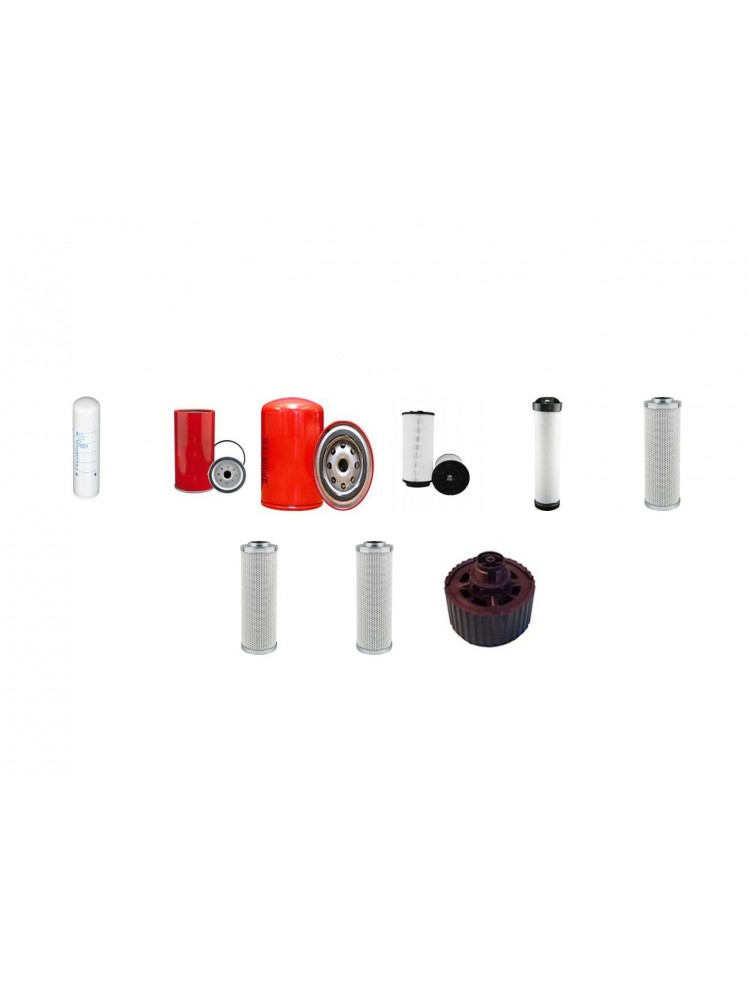 HAMM DV 65 VV Filter Service Kit w/Deutz TD2012LOA2V Eng.   YR  2013