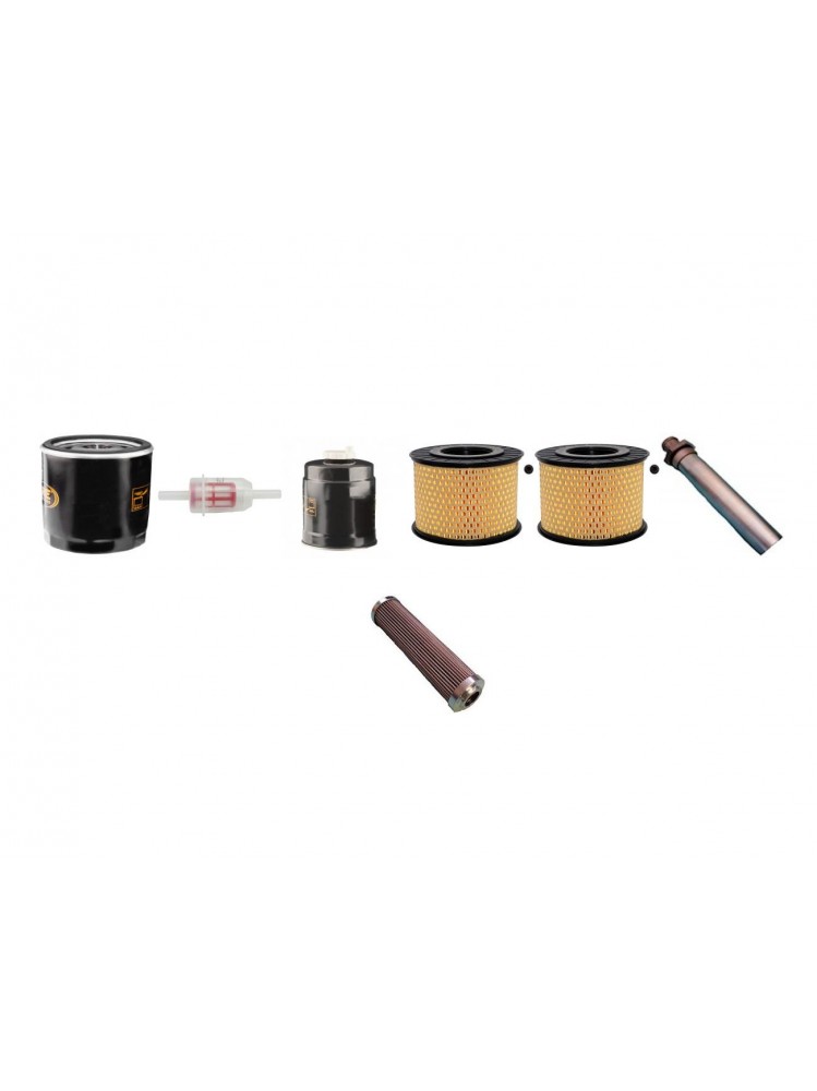 HAMM HD 10 C Filter Service Kit w/HATZ 4W35T Eng.   YR  2006-2008