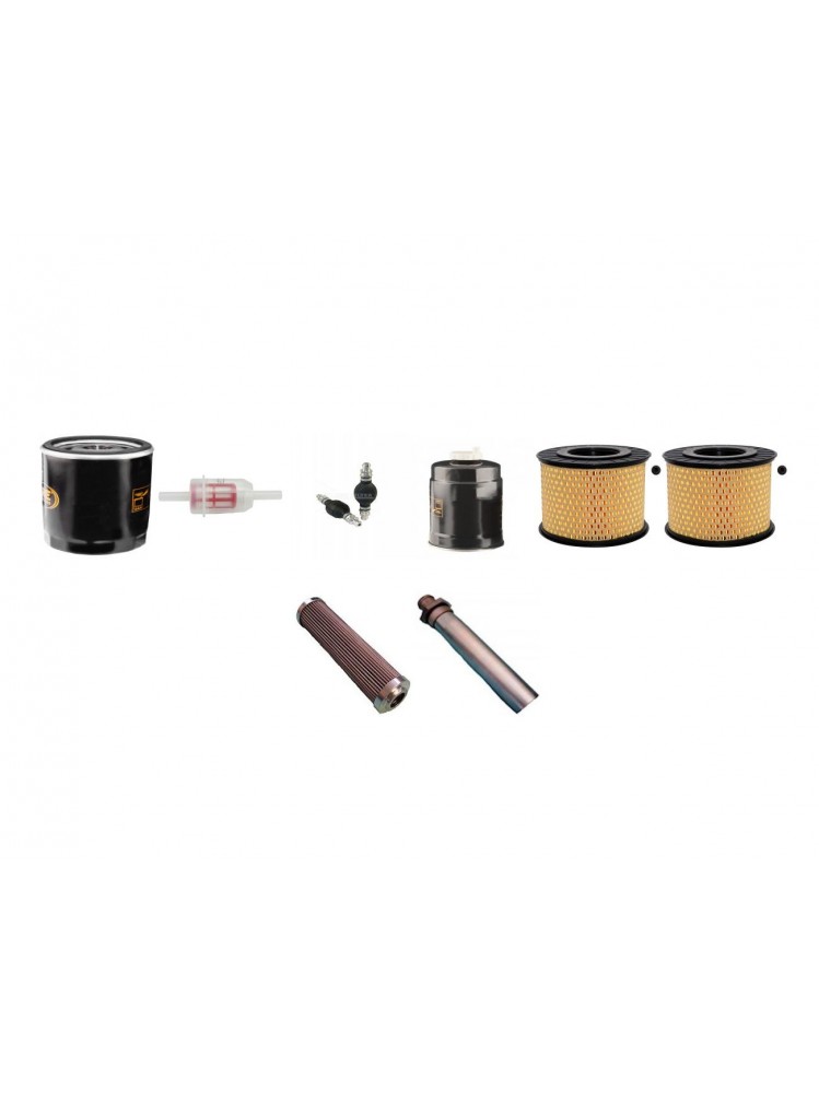 HAMM HD 12 VV Filter Service Kit w/HATZ 4W35 Eng.   YR  2007-2008