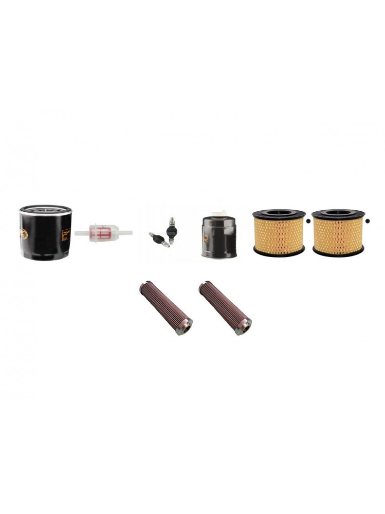 HAMM HD 14 VV Filter Service Kit w/HATZ 4W35T Eng. SN  H1720001- YR  2006-2008