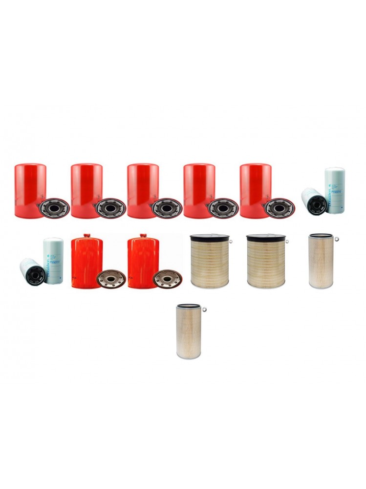 HITACHI EX 2500 Filter Service Kit w/Cummins KTA25C Eng.