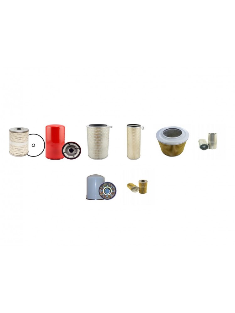 HITACHI SCX 900-2 Filter Service Kit w/MITSIBISHI 6D24-T Eng. SN  000101-