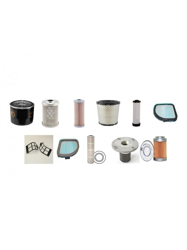 Hitachi ZX22U-2 Excavator Filter Kit