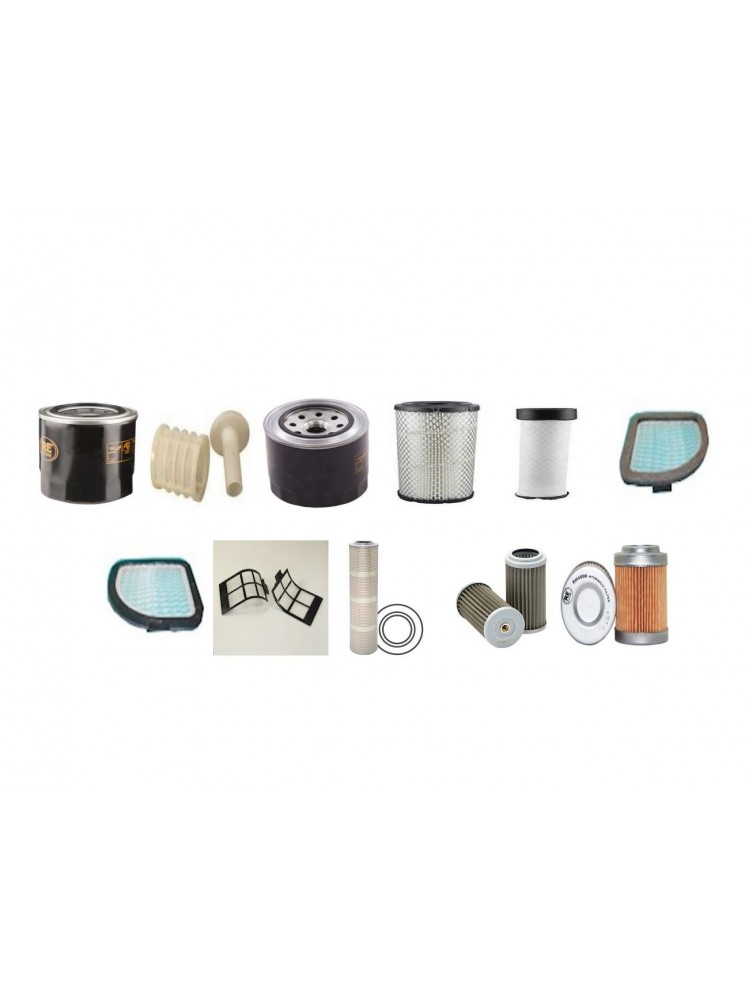 HITACHI ZX 50 U-3 Filter Service Kit w/Yanmar 4TNV88 Eng. SN  20001- YR  2011-