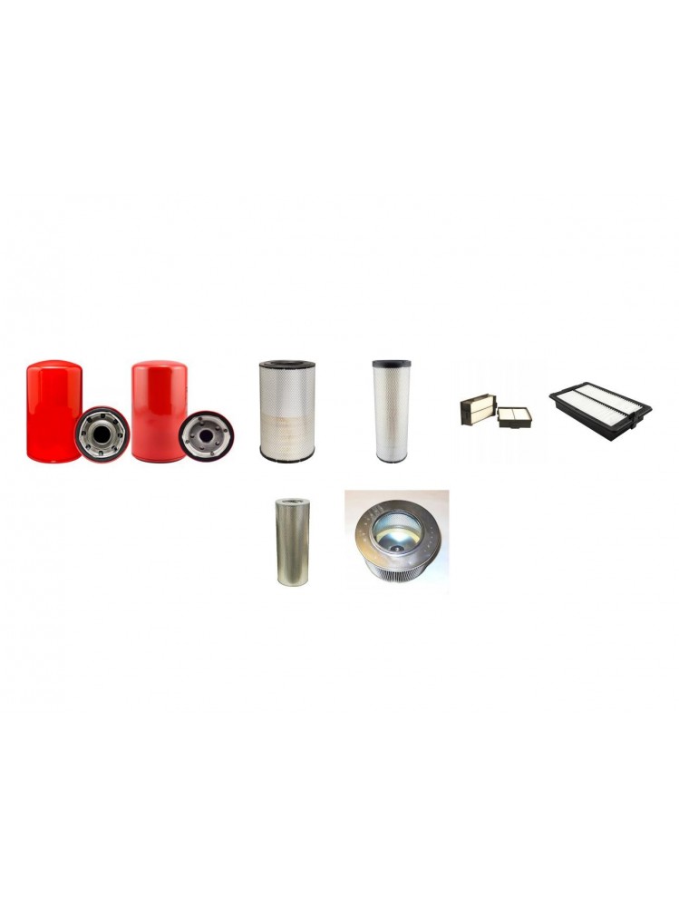 Hitachi LHZX500LH Excavator Filter Kit