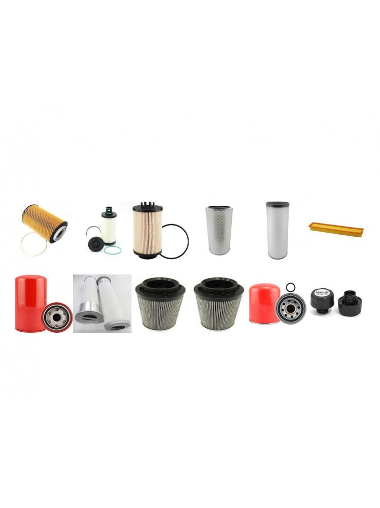 HOLMER TERRA DOS T 3 Filter Service Kit w/MAN D2676LE121 Eng.   YR  2013