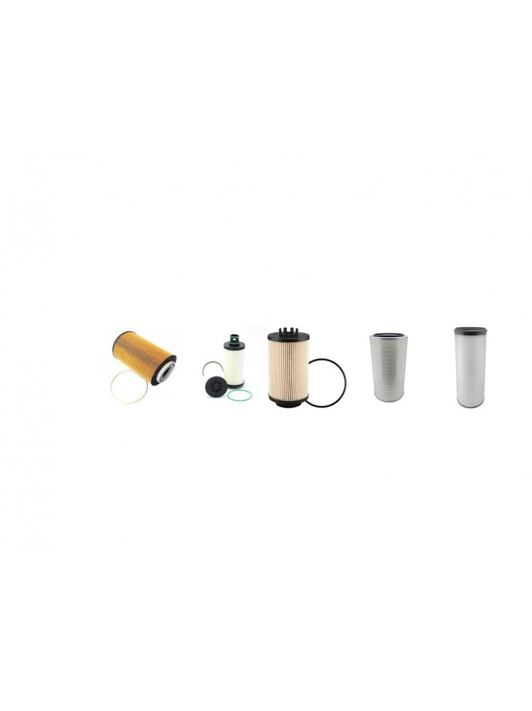 HOLMER TERRA DOS T 3 Filter Service Kit w/MAN D2676LE121 Eng.   YR  2013